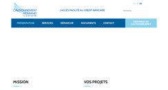 Desktop Screenshot of cautionnementromand.ch